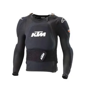 KTM Bionic Plus Beskyttelse til Barn Sort - Offroad