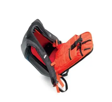 KTM Pure No-Drag Ryggsekk Svart/Mørkeblå - Med Magebelte 