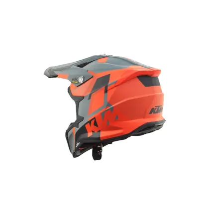 KTM Strycker Crosshjelm S/56 Oransje/Grå 