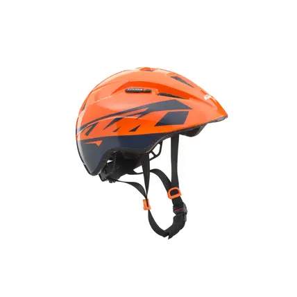 KTM Barnesykkelhjelm OneSize Oransje med sorte detaljer og logo 