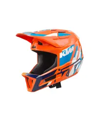Kids Gravity Edrive Helmet M/51 Oransje/Sort/Bl&#229;