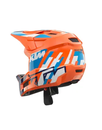 Kids Gravity Edrive Helmet M/51 Oransje/Sort/Blå 