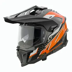 KTM Explorer LS2 Hjelm XS/53-54 Adventure - Carbon oransje/svart