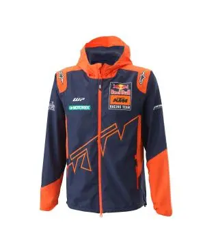 KTM Replica Team Hardshelljakke 3XL Mørkeblå/Oransje - Unisex
