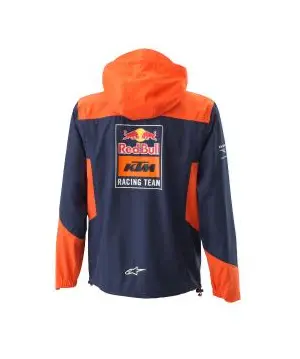 KTM Replica Team Hardshelljakke 3XL Mørkeblå/Oransje - Unisex 