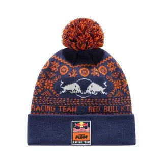 Red Bull KTM Vinter Lue Unisex - Blå/Oransje/Hvit