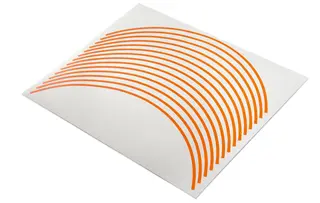 KTM Wheel Rim Sticker Kit Felgst&#248;rrelse 17&quot;