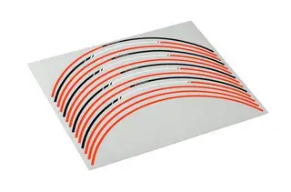 KTM Wheel Rim Sticker Kit Felgst&#248;rrelse 17&quot;