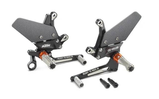 KTM Factory Footpeg System Fothvilersett