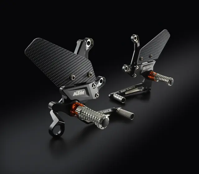 KTM Factory Footpeg System Fothvilersett