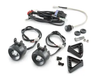 KTM 1290 Super Adventure Auxiliary Headlight Kit KTM 1290 Adventure R / S 2021-&gt;