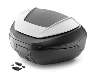 KTM Top Case Toppboks 48 Liter Keramisk Hvit Passer en rekke KTM modeller