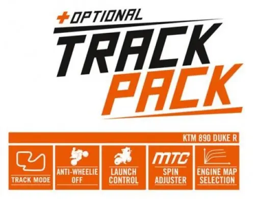 KTM 890 Duke /R/LTrack Pack Software KTM Original Software 