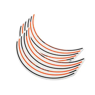 KTM Wheel Rim Sticker Kit Felgst&#248;rrelse 17&quot;