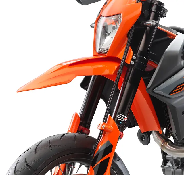 KTM Framskjerm Motard - Oransje KTM 690 SMC 