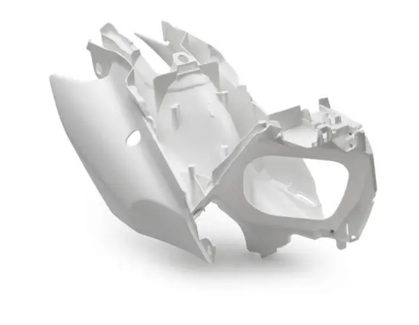 KTM Luftfilterboks - Hvit KTM SX 125-450 11-15, EXC 125-500 12-16 