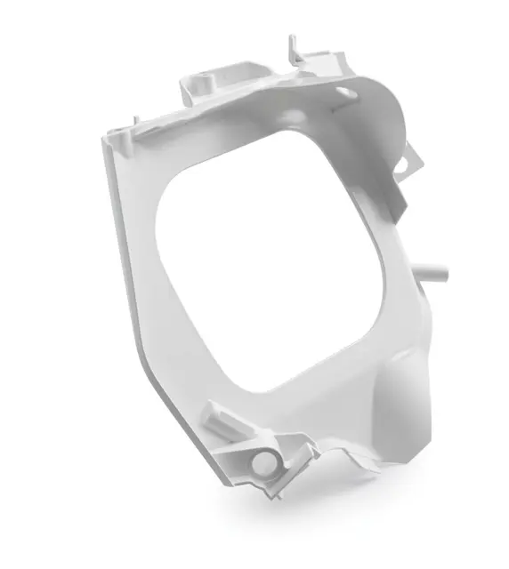 KTM Luftfilterboks Fremre Del - Hvit KTM SX 125-450 2019-> EXC 150-500 2020-> 