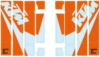 KTM Radiator Grill Dekaler KTM SX 125-450 2019-&gt; EXC 150-500 2020-&gt;