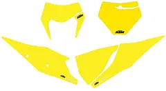 KTM Startnummer Bakgrunn - Gul KTM SX 125-450 2019-&gt; EXC 150-500 2020-&gt;