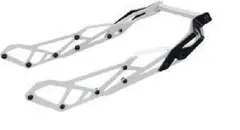 Adventure Støtfanger Bak- Hvit/Svart REV Gen4 137"