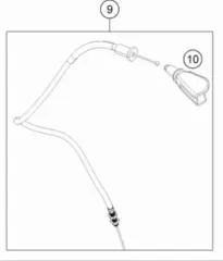 KTM Clutch Cable Duke 125 2011-16