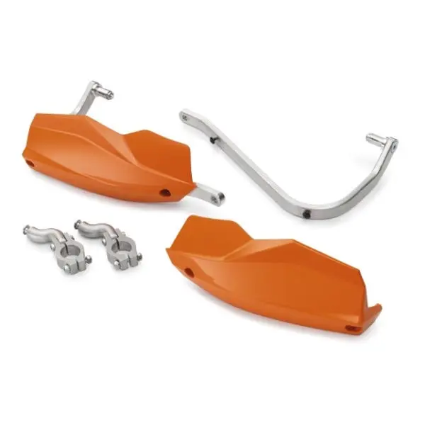 KTM Alu Handguards, Oransje Inkludert festemateriell 