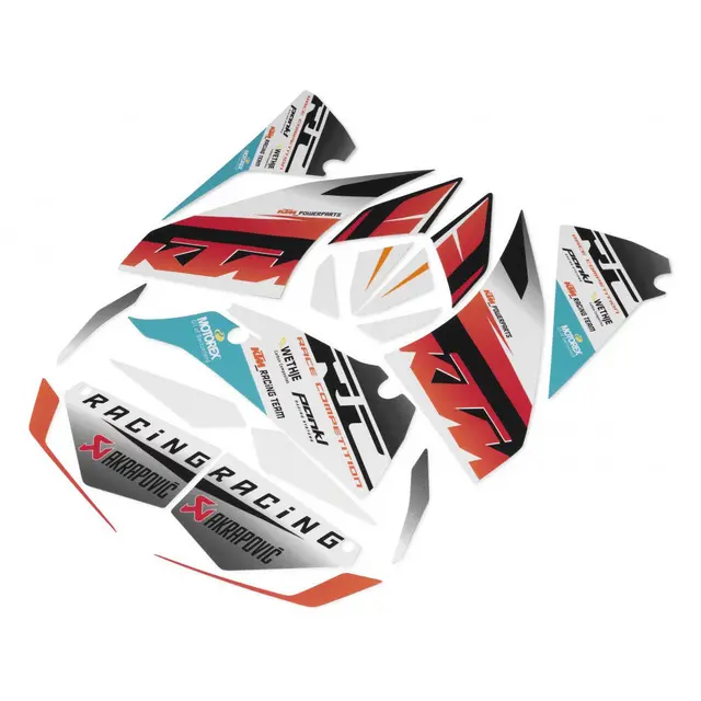KTM Factory Dekalkit KTM 125 - 390 RC 2014 - 2016 