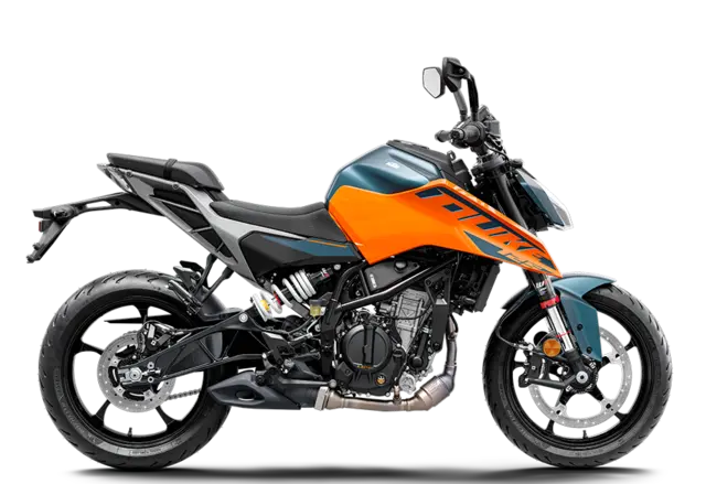 KTM 125 Duke 2025 Oransje 