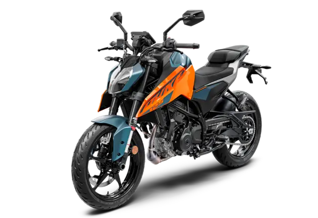 KTM 125 Duke 2025 Oransje 