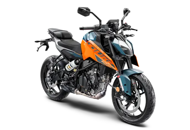 KTM 125 Duke 2025 Oransje 