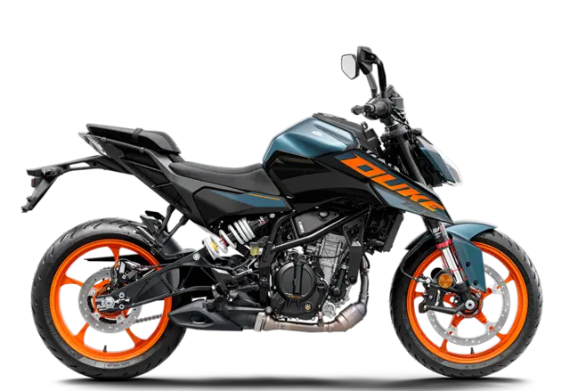 KTM 125 Duke 2025 Blå 