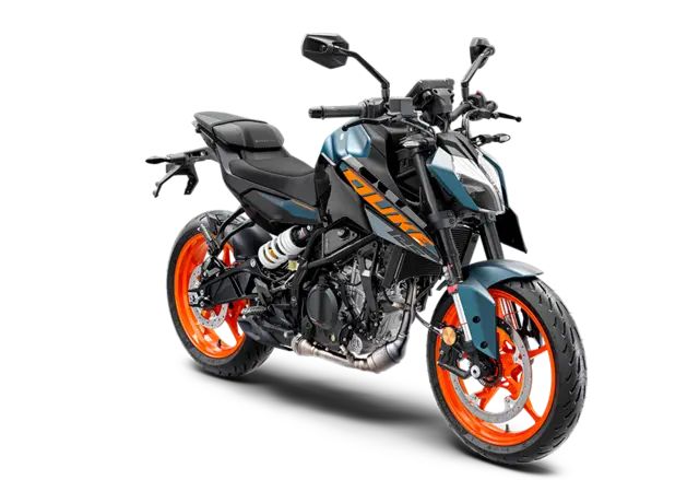 KTM 125 Duke 2025 Blå 
