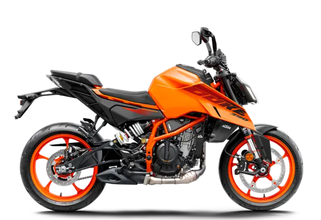 KTM 390 Duke 2025 Oransje 