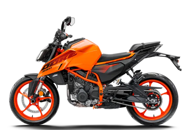 KTM 390 Duke 2025 Oransje 