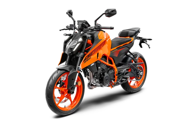 KTM 390 Duke 2025 Oransje 