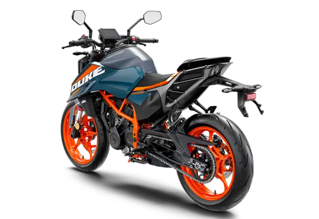 KTM 390 Duke 2025 Blå 