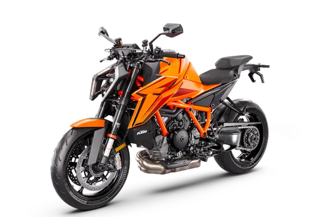 KTM 1390 Super Duke R 2025 Oransje 