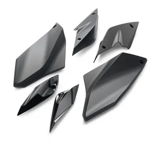 KTM Plastkit - Sort KTM 1290 Super Duke R 2014 - 2016