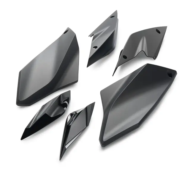 KTM Plastkit - Sort KTM 1290 Super Duke R 2014 - 2016 