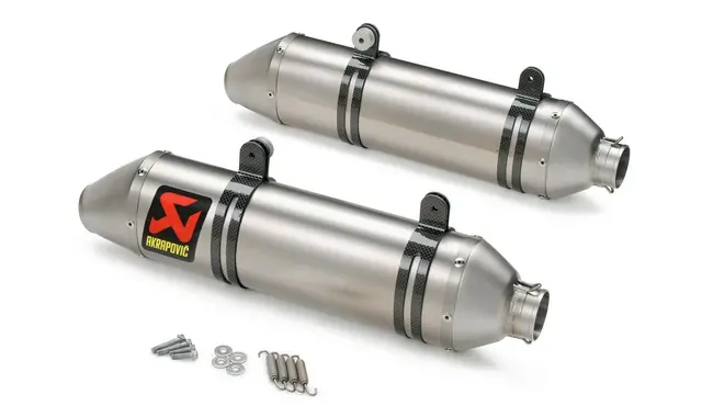 Akrapovic Slip-on Line Lyddemper KTM 625/640/660 Supermoto/Enduro 