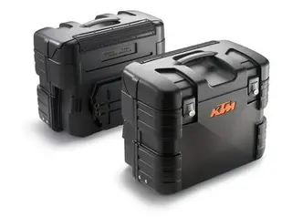 Case Set Adventure Black KTM Orginaldel