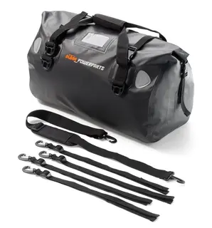 KTM Bagasjebag 38 Liter Vanntett pakksekk med stropper