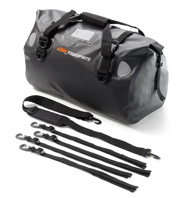 KTM Bagasjebag 38 Liter Vanntett pakksekk med stropper 