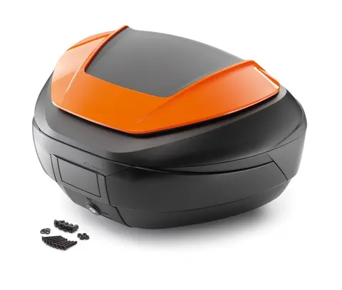 KTM Toppboks 48 Liter Oransje Passer en rekke KTM modeller