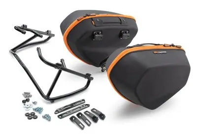 KTM Side Bags And Carrier Set KTM Originaldel 