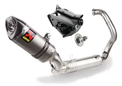 KTM Akrapovic Evo Eksosanlegg Tuning Kit KTM Orginaldel