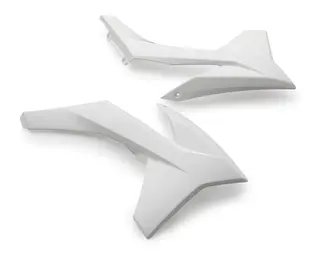 KTM Sidedeksler - Hvit KTM SX 125-450 11-12, EXC 125-500 12-13