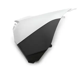 KTM Luftfilterdeksel - Hvit / Sort KTM SX 125-450 13-15, EXC 125-500 14-16