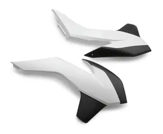 KTM Sidedeksler - Hvit KTM SX 125-450 13-15, EXC 125-500 14-16