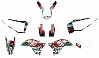 Decalset Cpl. Sixd. Mexico 10 KTM Orginaldel